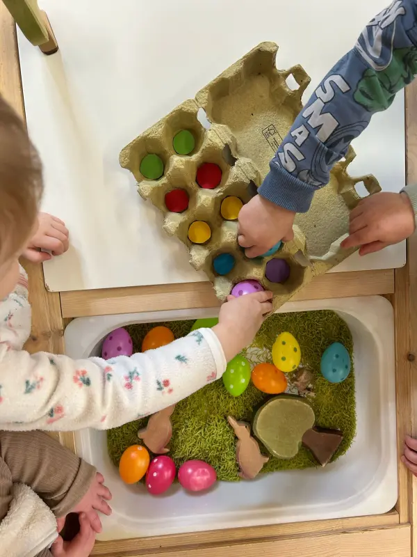 2025-Kindervilla-Brachelen-Ostervorbereitungen in der Mäusegruppe-02